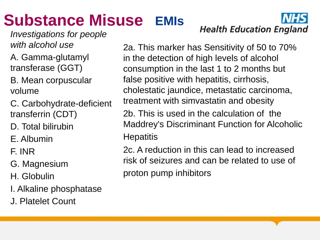 Substance Misuse Module Diagnosis & Treatment of - slide 62 of 87