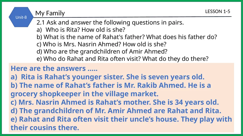 TEACHER’S INFORMATION: 3 Class : Four Subject : - slide 18 of 29