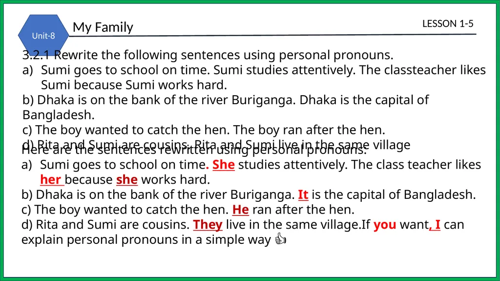 TEACHER’S INFORMATION: 3 Class : Four Subject : - slide 25 of 29