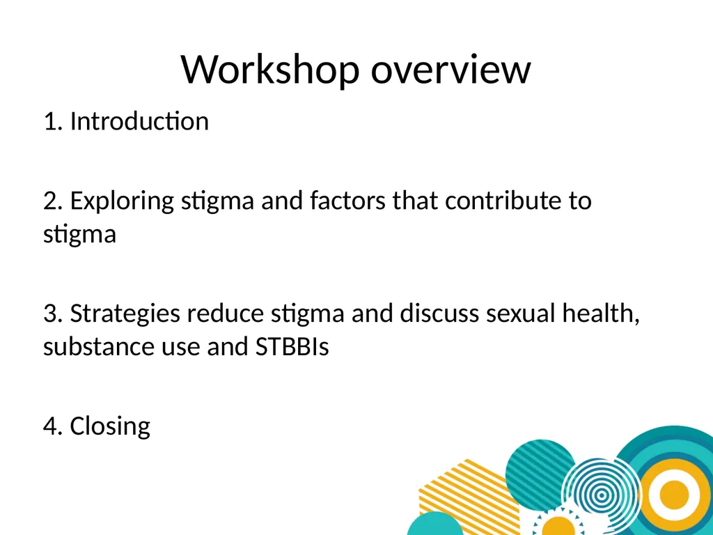 Workshop overview 1. Introduction 2. Exploring - slide 3 of 29