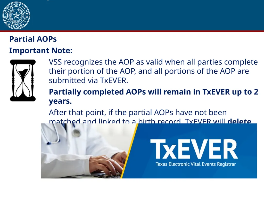 Acknowledgment of Paternity Certification Training - slide 75 of 84