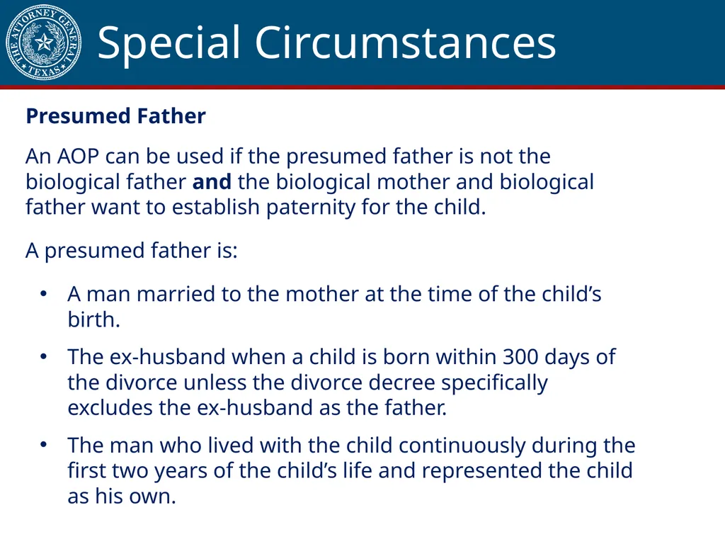 Acknowledgment of Paternity Certification Training - slide 68 of 84