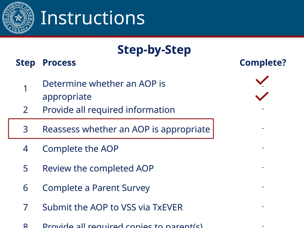 Acknowledgment of Paternity Certification Training - slide 32 of 84