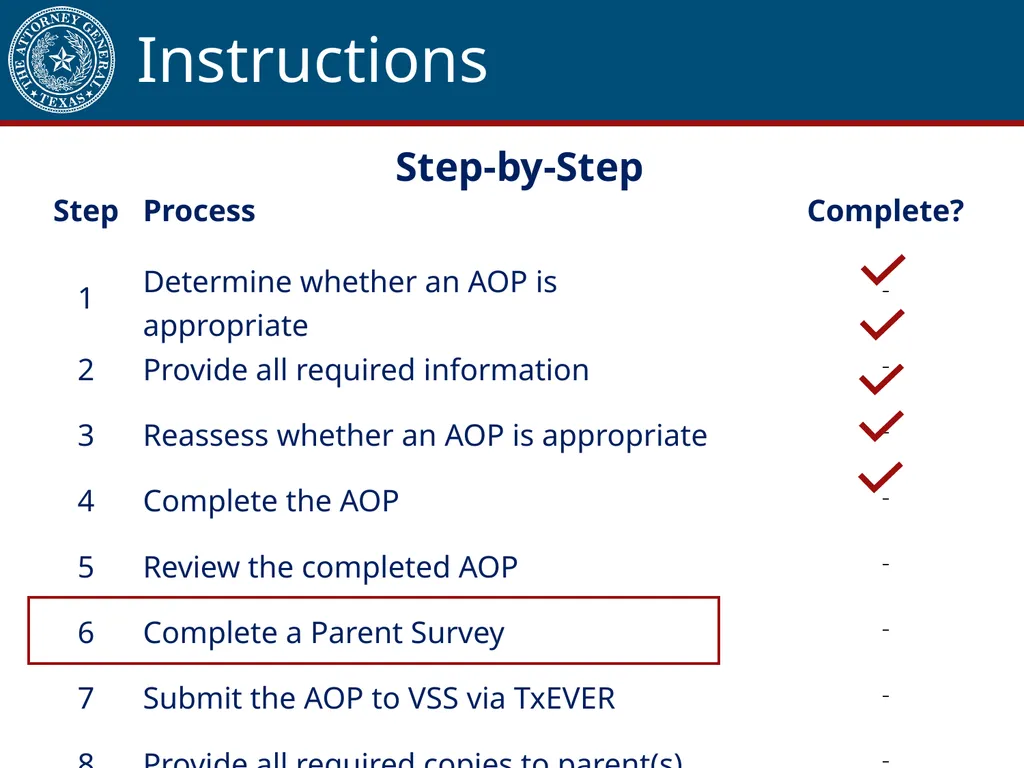 Acknowledgment of Paternity Certification Training - slide 49 of 84