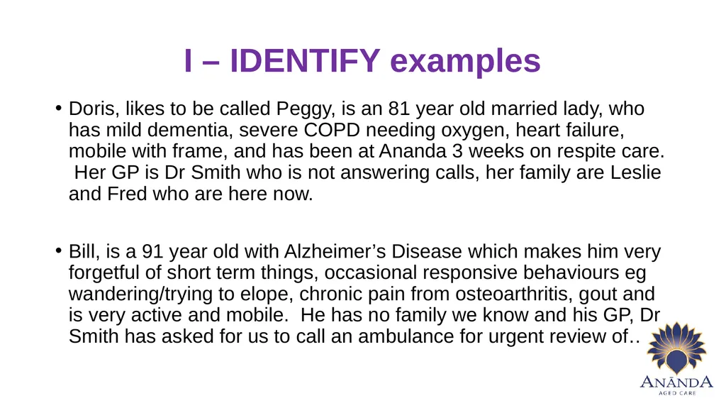 ISBAR Using a standardised communication tool for - slide 6 of 14