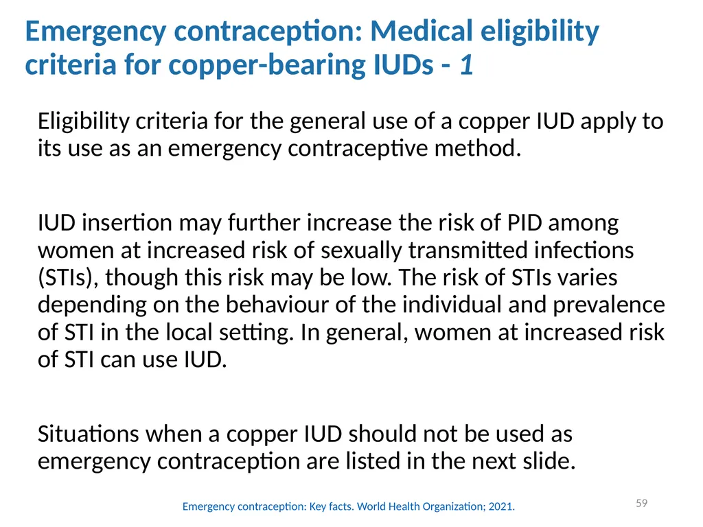 Contraceptive methods - Part 4 Raqibat Idris, - slide 59 of 113