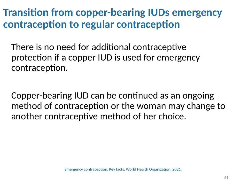 Contraceptive methods - Part 4 Raqibat Idris, - slide 61 of 113