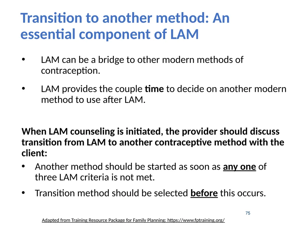 Contraceptive methods - Part 4 Raqibat Idris, - slide 75 of 113
