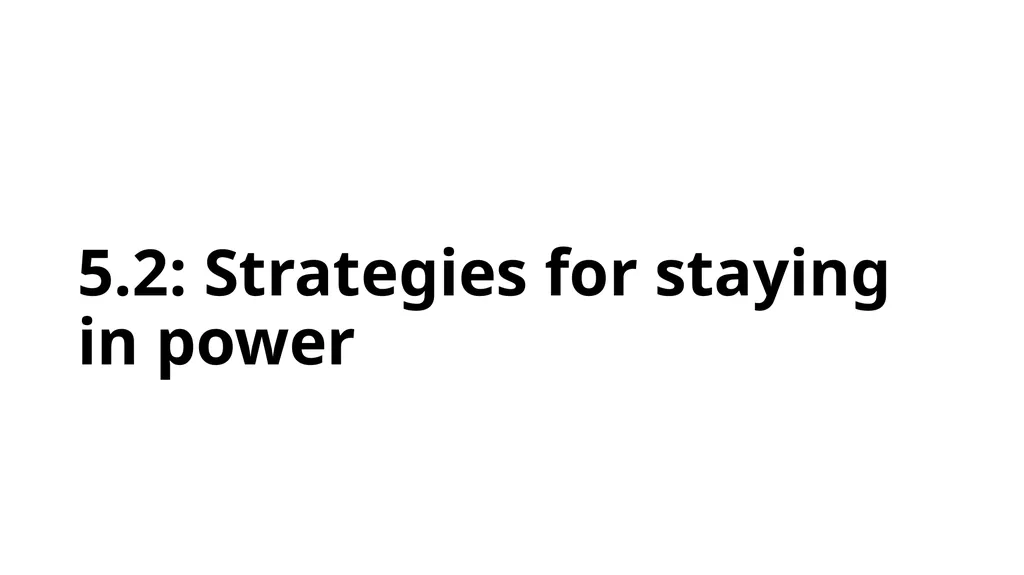 Chapter 5: Non-Democracies and Democratic - slide 5 of 23