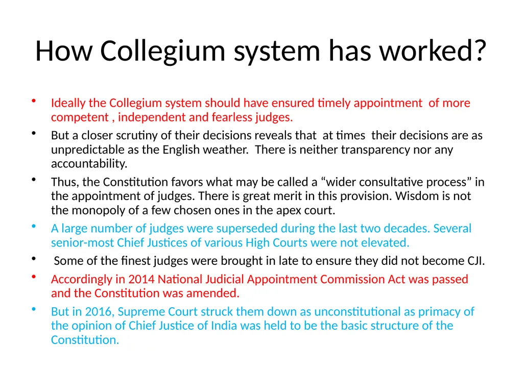 Indian Judiciary Why Judiciary is important? - slide 12 of 14