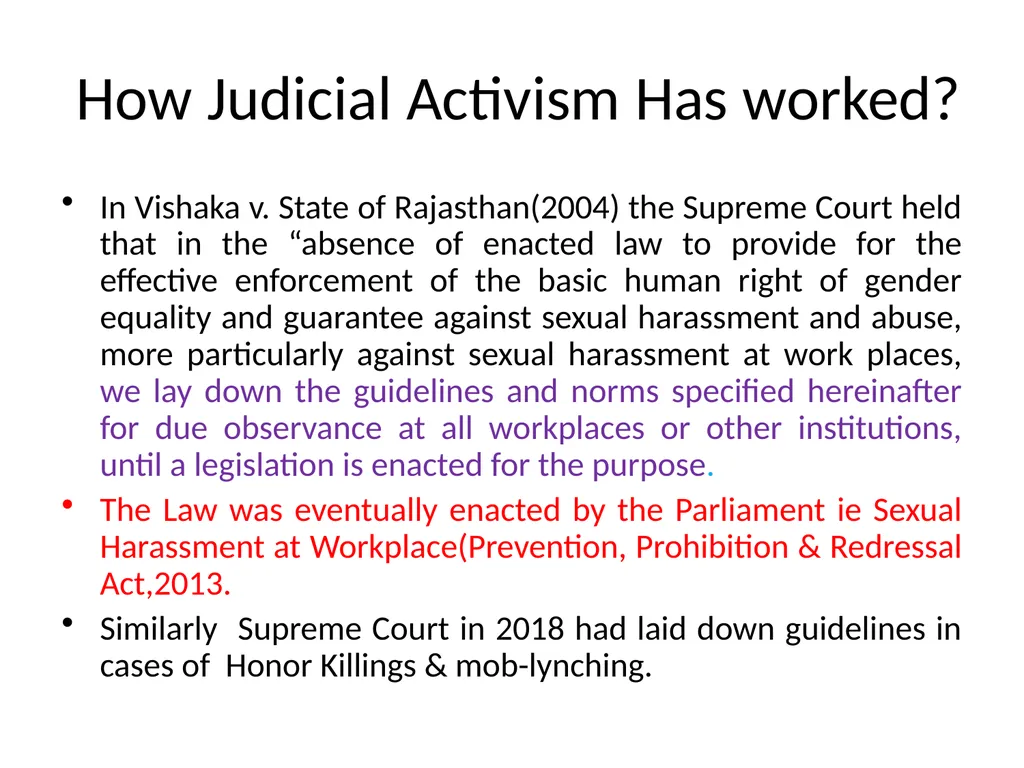 Indian Judiciary Why Judiciary is important? - slide 6 of 14