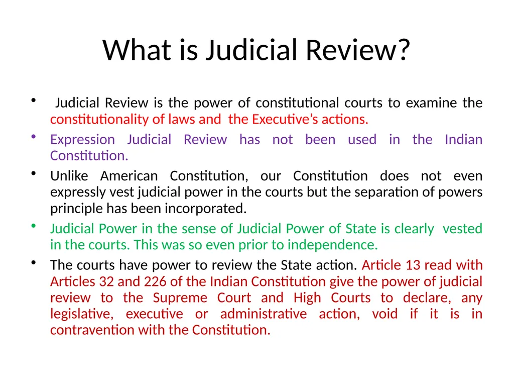 Indian Judiciary Why Judiciary is important? - slide 3 of 14