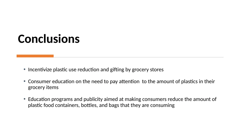 Consumer Plastic Consumption and Recycling in - slide 20 of 48
