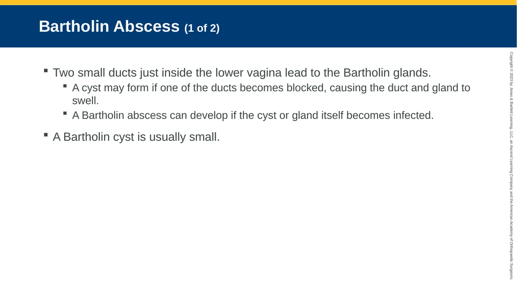 Gynecologic Emergencies CHAPTER 23 Introduction - slide 35 of 80