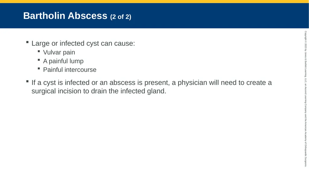 Gynecologic Emergencies CHAPTER 23 Introduction - slide 36 of 80