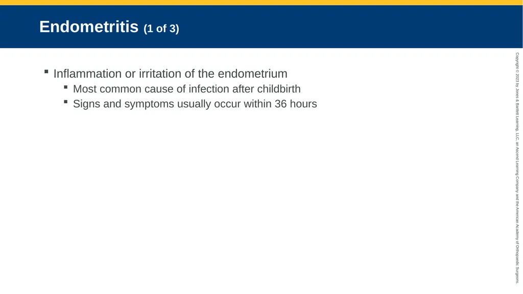 Gynecologic Emergencies CHAPTER 23 Introduction - slide 49 of 80