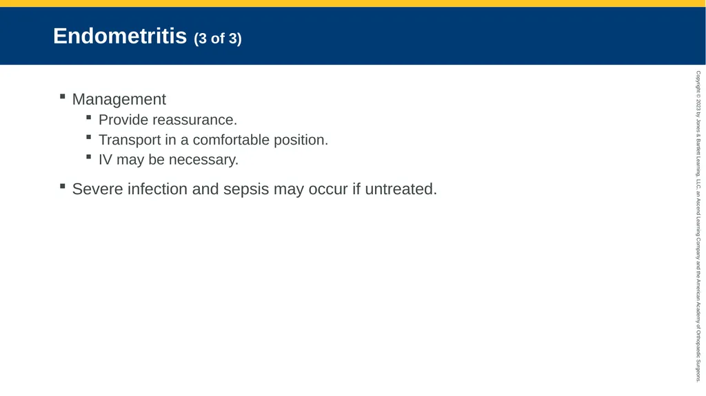 Gynecologic Emergencies CHAPTER 23 Introduction - slide 51 of 80