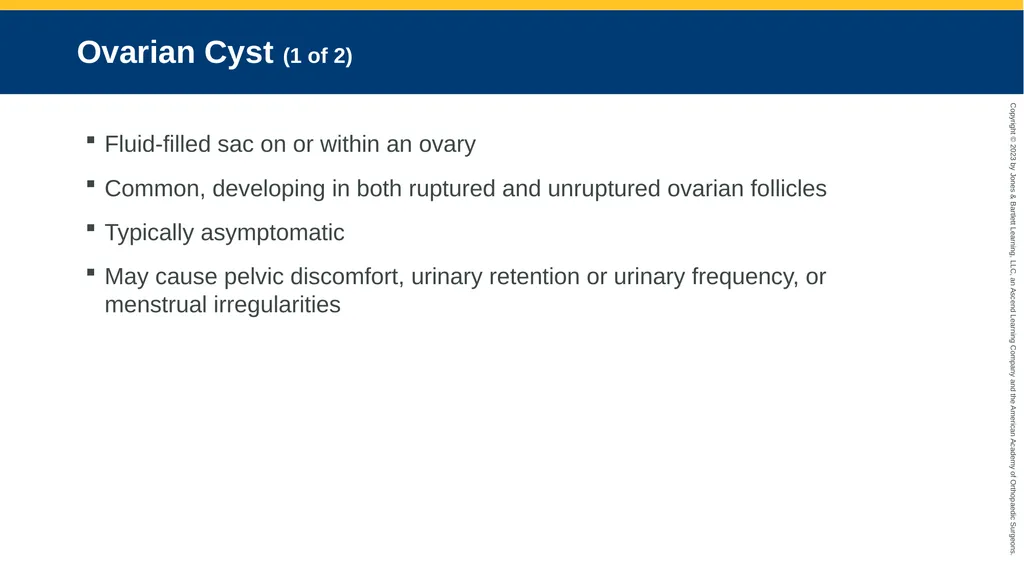 Gynecologic Emergencies CHAPTER 23 Introduction - slide 45 of 80