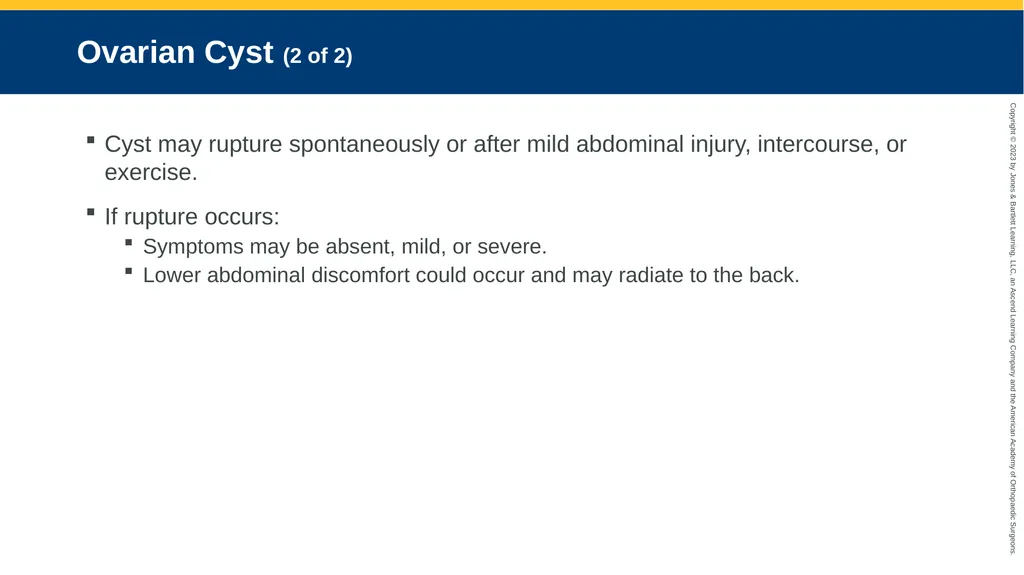 Gynecologic Emergencies CHAPTER 23 Introduction - slide 46 of 80