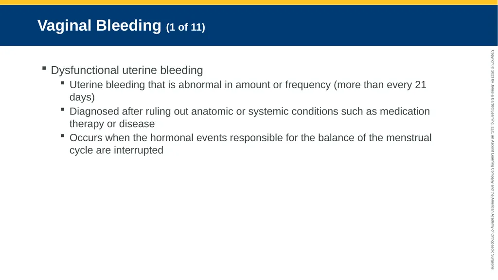 Gynecologic Emergencies CHAPTER 23 Introduction - slide 59 of 80