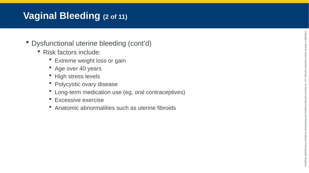 Gynecologic Emergencies CHAPTER 23 Introduction - slide 60 of 80