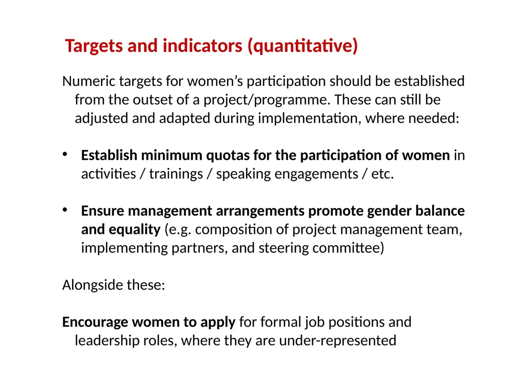 Gender and social inclusion: Taking practical - slide 4 of 23