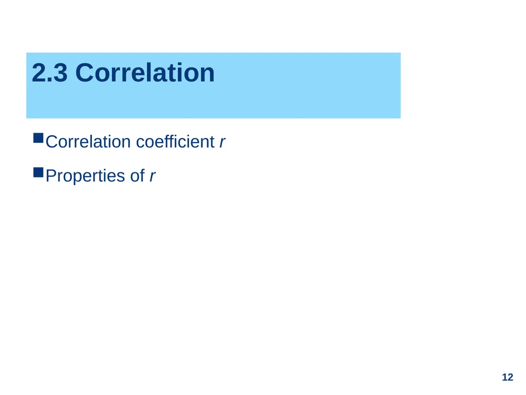 Chapter 2 (part I) Bivariate Relationship and - slide 12 of 33