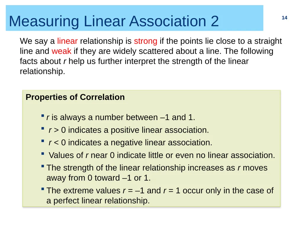 Chapter 2 (part I) Bivariate Relationship and - slide 14 of 33