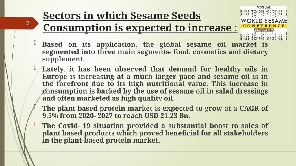 PARADIGM SHIFT IN EATING HABITS WITH FOCUS ON - slide 7 of 12