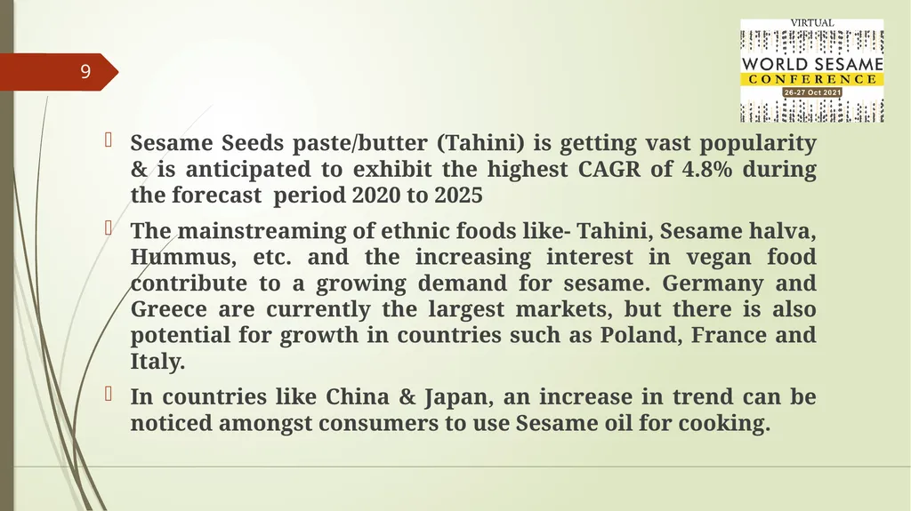 PARADIGM SHIFT IN EATING HABITS WITH FOCUS ON - slide 9 of 12