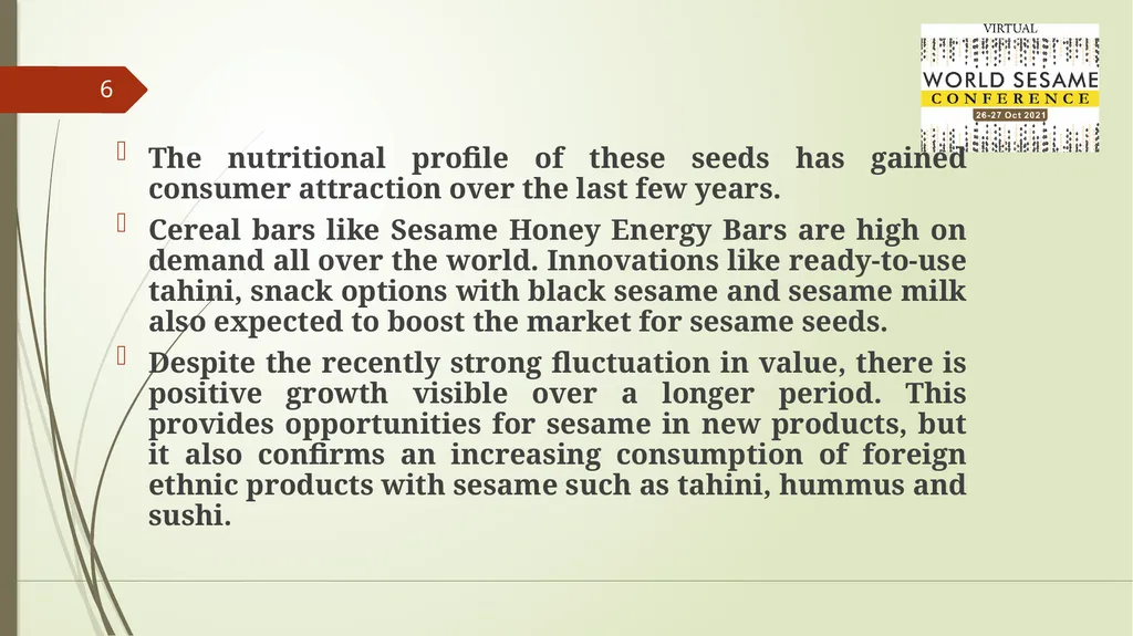 PARADIGM SHIFT IN EATING HABITS WITH FOCUS ON - slide 6 of 12