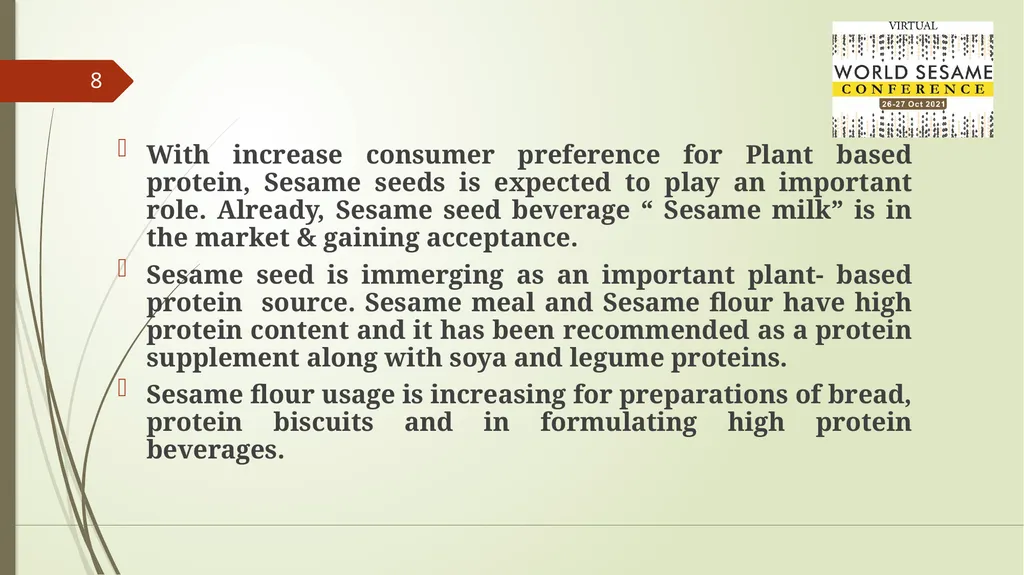 PARADIGM SHIFT IN EATING HABITS WITH FOCUS ON - slide 8 of 12