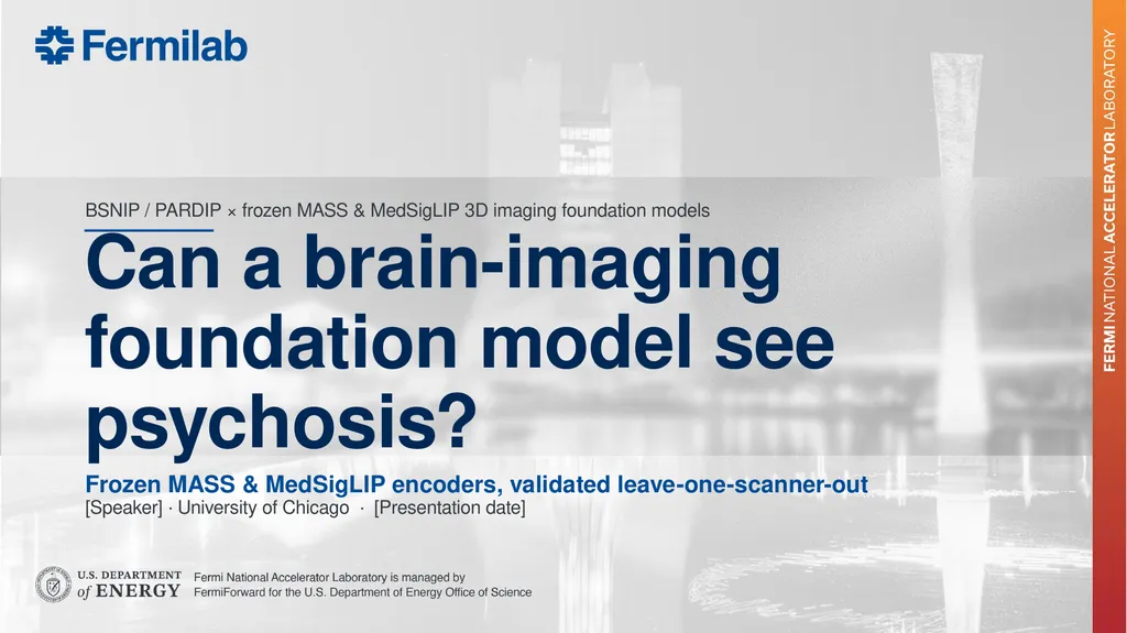 Can a brain-imaging foundation model see - slide 1 of 48