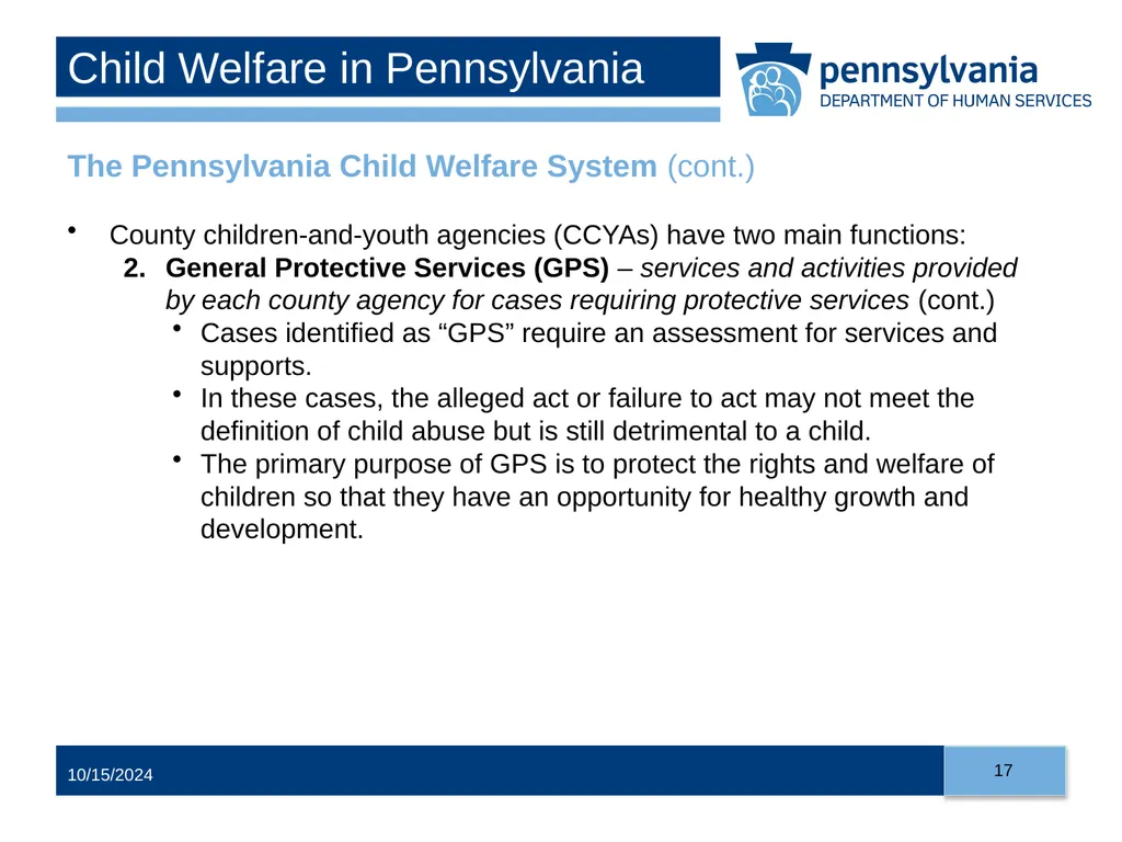 Child Abuse Recognition and Reporting in - slide 17 of 125
