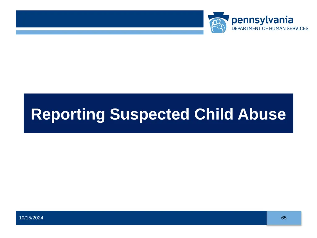 Child Abuse Recognition and Reporting in - slide 65 of 125