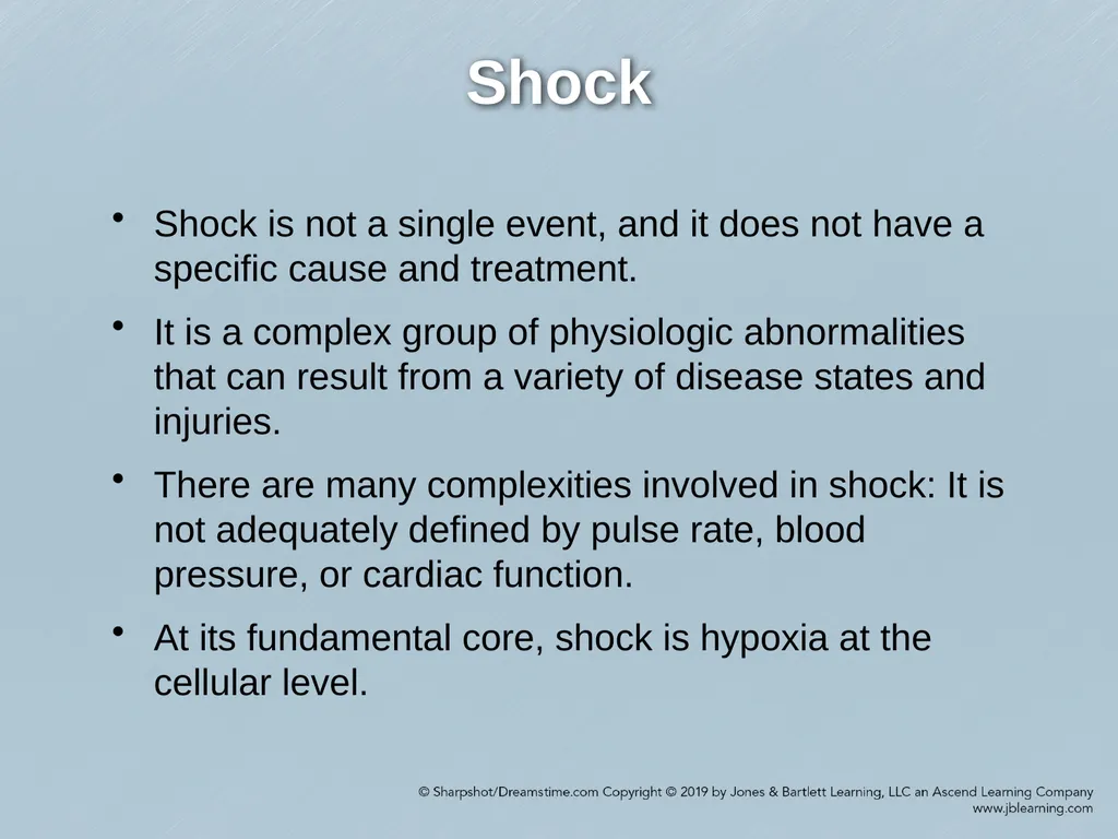 Chapter 35 Shock Comprehensive Lecture National - slide 3 of 59