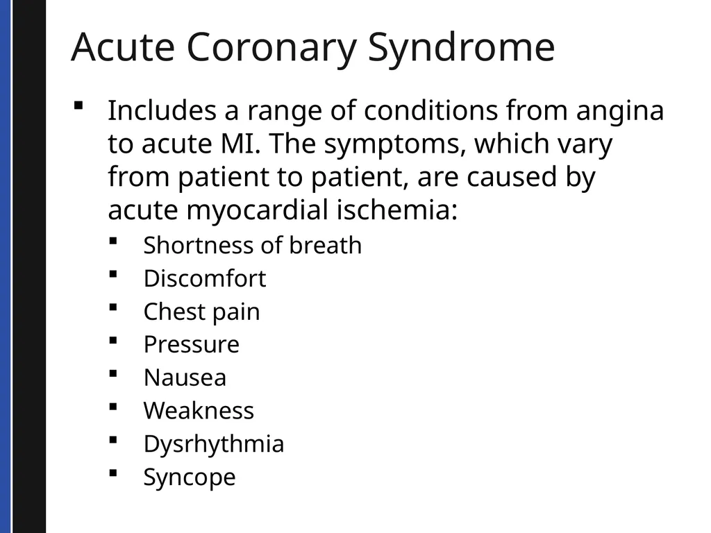 BLS 2015 Cardiovascular Emergencies Cardiovascular - slide 26 of 58