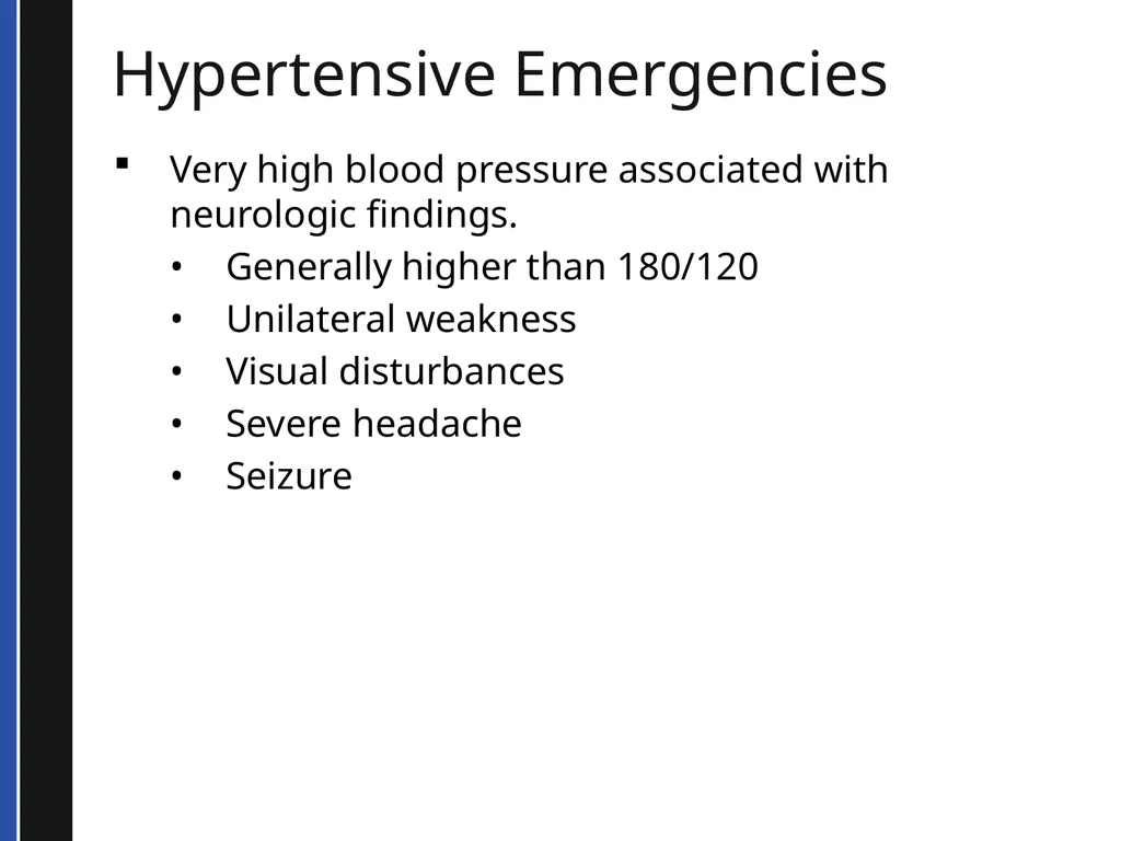 BLS 2015 Cardiovascular Emergencies Cardiovascular - slide 35 of 58