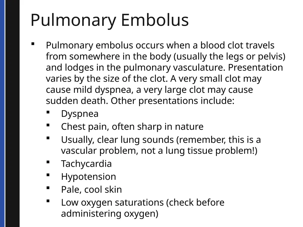 BLS 2015 Cardiovascular Emergencies Cardiovascular - slide 34 of 58