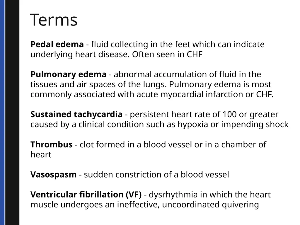 BLS 2015 Cardiovascular Emergencies Cardiovascular - slide 10 of 58