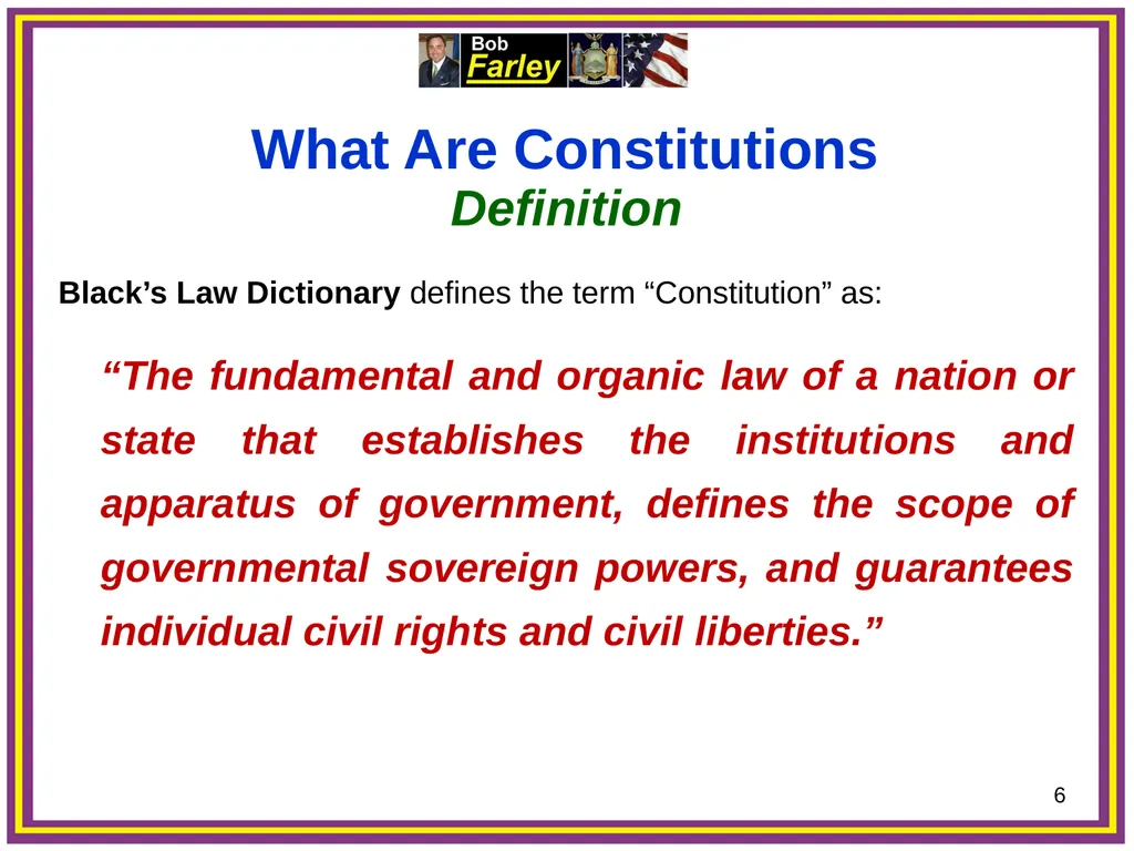 Slide Set 02C: Introduction to the Law - slide 6 of 39