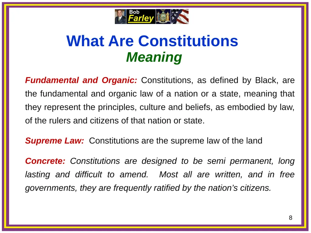 Slide Set 02C: Introduction to the Law - slide 8 of 39
