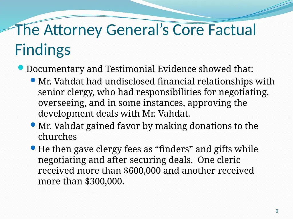 New Developments in Transactions: Doing it Well - slide 9 of 25