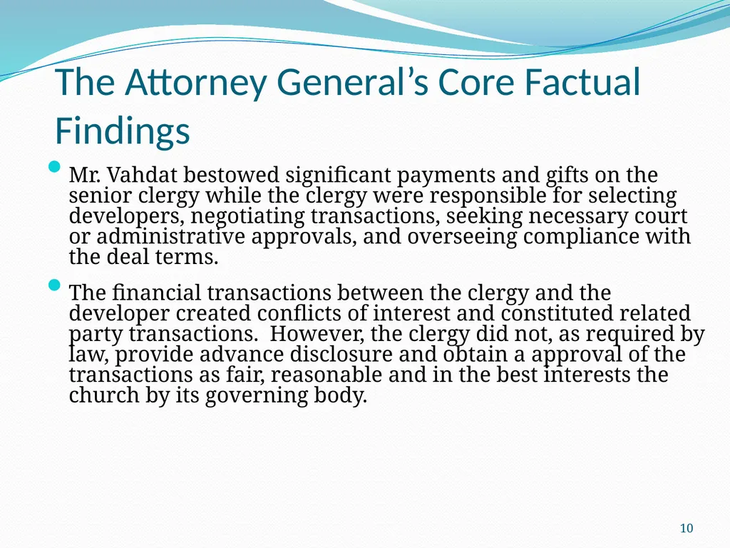 New Developments in Transactions: Doing it Well - slide 10 of 25