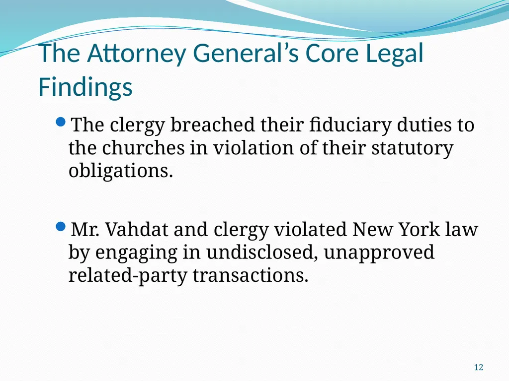 New Developments in Transactions: Doing it Well - slide 12 of 25