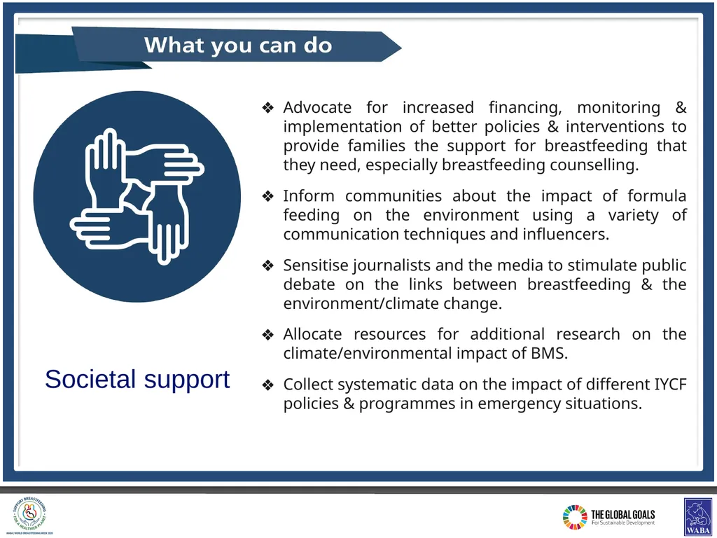 World Breastfeeding Week (#WBW2020) 1 - 7 AUGUST - slide 12 of 18