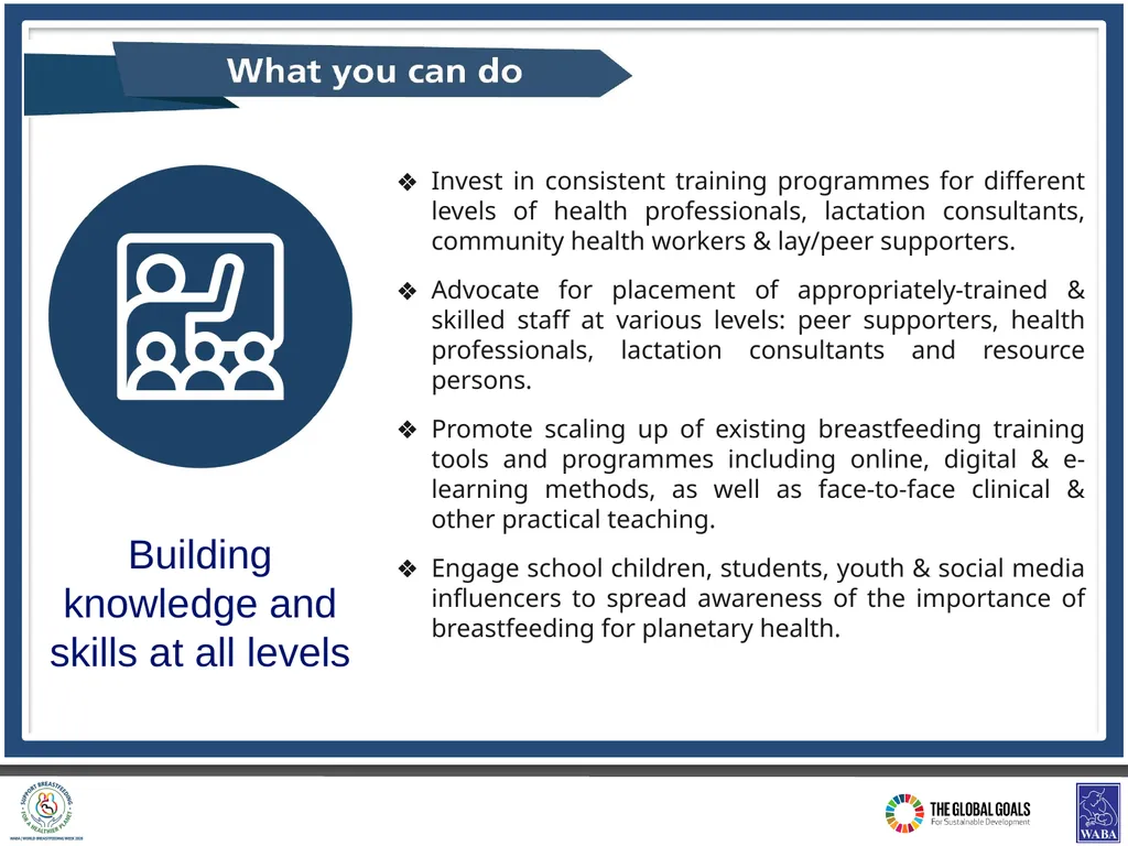World Breastfeeding Week (#WBW2020) 1 - 7 AUGUST - slide 15 of 18