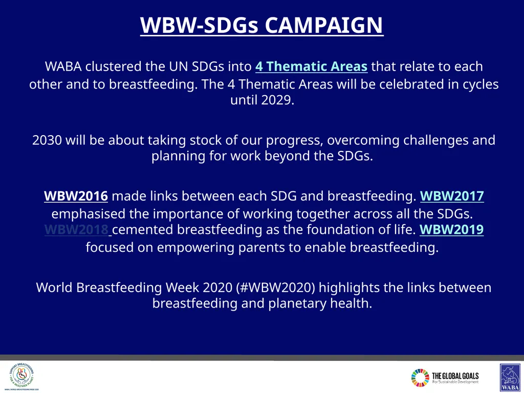 World Breastfeeding Week (#WBW2020) 1 - 7 AUGUST - slide 3 of 18
