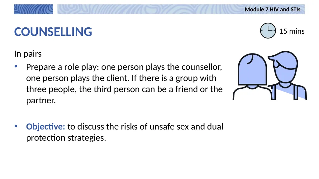 7 Module 7 HIV and STIs Integrating harm reduction - slide 11 of 20