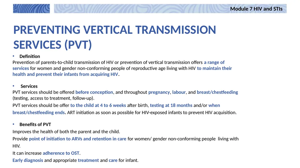 7 Module 7 HIV and STIs Integrating harm reduction - slide 15 of 20